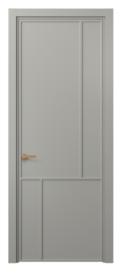 Межкомнатная дверь Фрэйм 8606 Матовый нейтральный серый  Цена 45149 ₽ | Volhovec