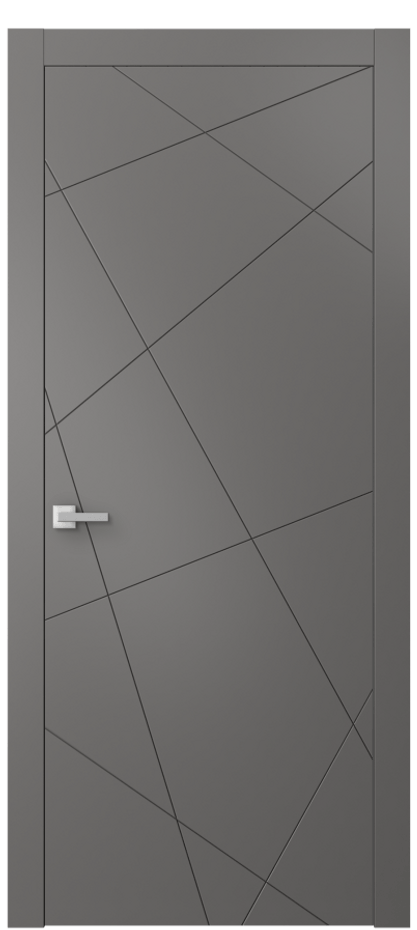 Межкомнатная дверь Линия 8048 Матовый классический серый  Цена 47549 ₽ | Volhovec