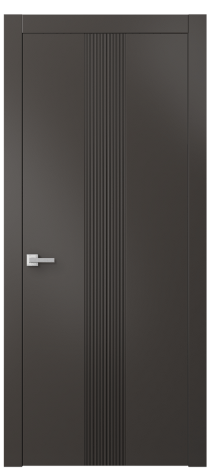 Межкомнатная дверь Linea 8042 Матовый антрацит  Цена 57799 ₽ | Volhovec