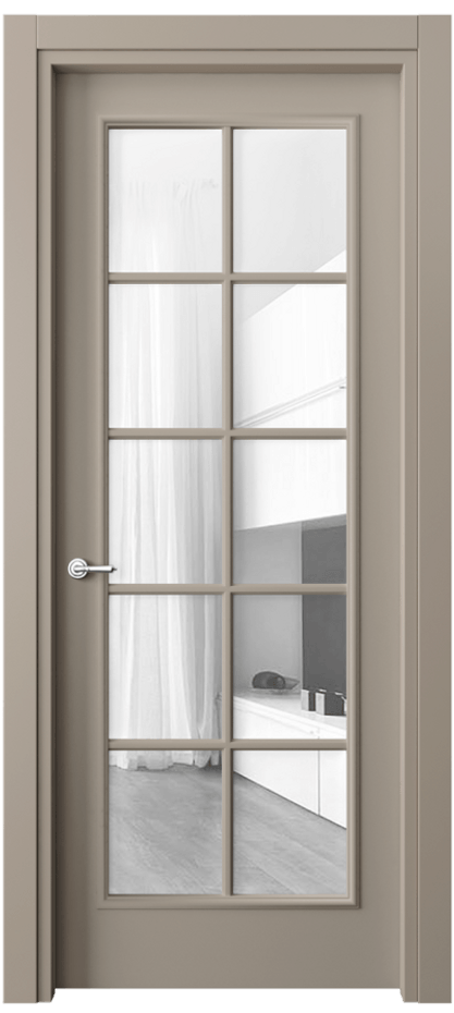 Дверь межкомнатная Париж 8102 Матовый бисквитный Прозрачное стекло Гладкий наличник МБСК Цена 61724 ₽ Наличники уже входят в базовый комплект. Фабрика дверей Волховец 8 (800) 551 43 19 Межкомнатная дверь Париж 8102 Матовый бисквитный Прозрачное стекло Цена 61724 ₽| Volhovec