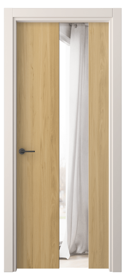 Межкомнатная дверь Фридом 4226 Солнечный вяз Двустороннее зеркало, триплекс Цена 34974 ₽ | Volhovec