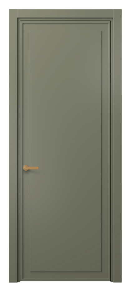 Межкомнатная дверь Фрэйм 8602 Матовый оливковый тёмный  Цена 45149 ₽ | Volhovec