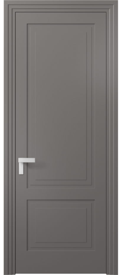 Межкомнатная дверь Rocca 8351 Матовый классический серый  Цена 16219500 so'm | Volhovec