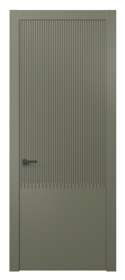 Межкомнатная дверь Дюна АКП 8627 Матовый оливковый тёмный  Цена 80810 сом | Volhovec