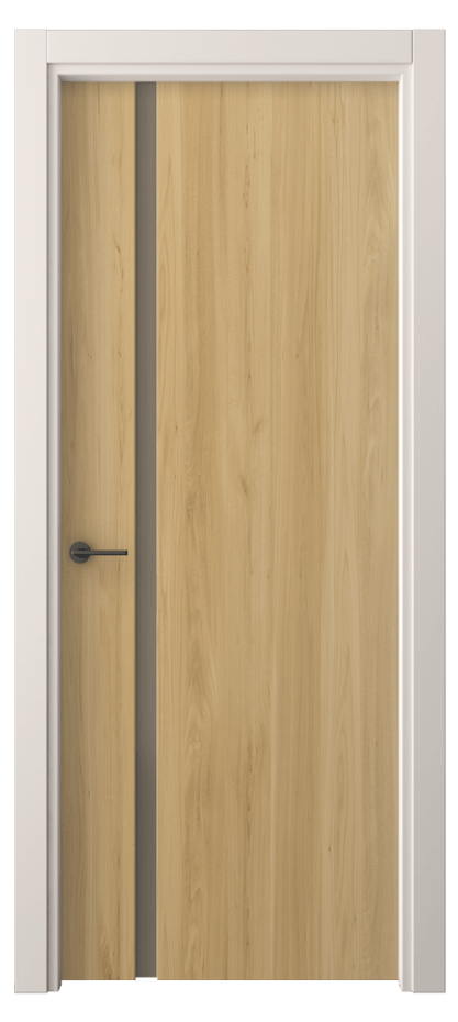 Межкомнатная дверь Фридом 4222 Солнечный вяз Сатинированное бронзовое стекло, триплекс Цена 33474 ₽ | Volhovec