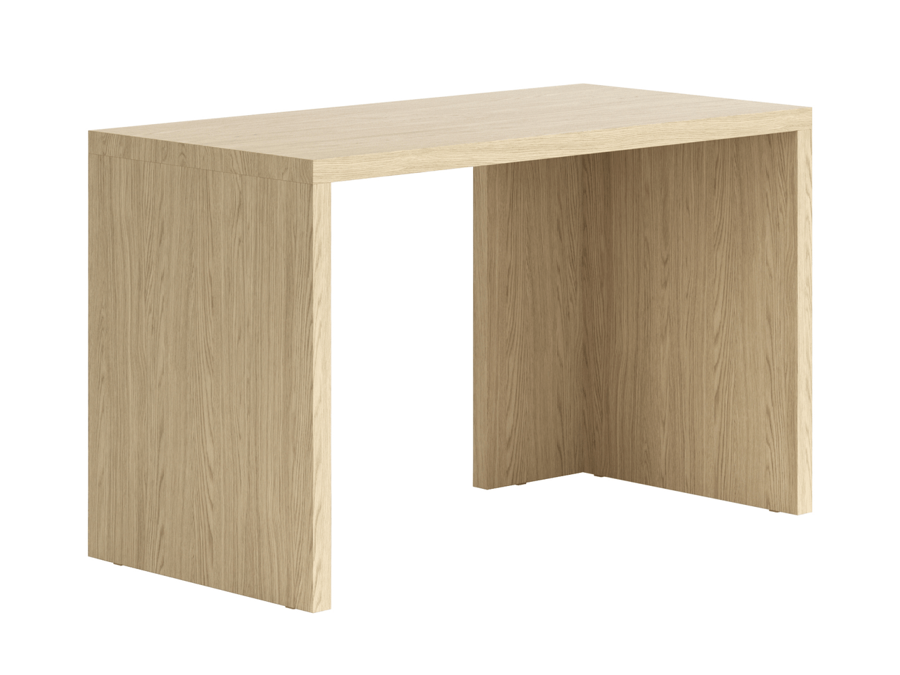 Письменный стол с 2 опорами жечужный дуб