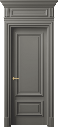 Дверь межкомнатная 7307 БКЛС. Цвет Бук классический серый. Материал Массив бука эмаль. Коллекция Antique. Картинка.