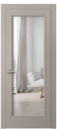 Межкомнатная дверь 8300 МБСК-ЗЕР. Цвет Матовый бисквитный. Материал Гладкая эмаль. Коллекция Linea. Фото. Дверь межкомнатная 8300 МБСК-ЗЕР. Цвет Матовый бисквитный. Материал Гладкая эмаль. Коллекция Linea. Картинка.