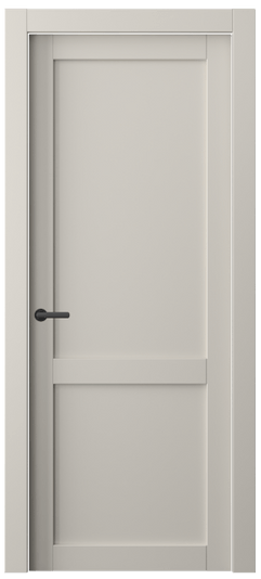 Дверь межкомнатная 2121 ПЭСС. Цвет ПЭТ светло-серый. Материал ПЭТ. Коллекция Neo. Картинка.