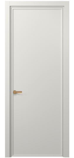 Дверь межкомнатная 8601 МСР . Цвет Матовый серый. Материал Гладкая эмаль. Коллекция Фрэйм. Картинка.