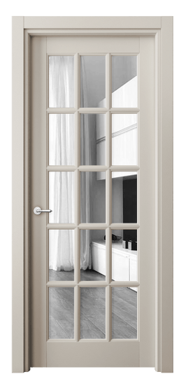 Межкомнатная дверь 6311 БСБЖ Зеркало. Цвет Бук светло-бежевый. Материал Массив бука эмаль. Коллекция Toscana Grigliato. Фото. Дверь межкомнатная 6311 БСБЖ Зеркало. Цвет Бук светло-бежевый. Материал Массив бука эмаль. Коллекция Toscana Grigliato. Картинка.