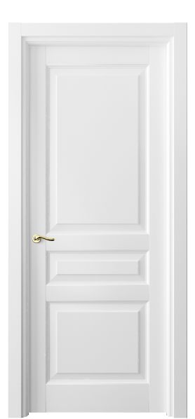 Дверь межкомнатная 0711 ББЛ. Цвет Бук белоснежный. Материал Массив бука эмаль. Коллекция Lignum. Картинка.