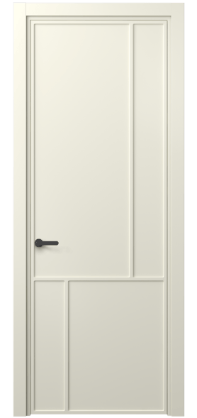 Дверь межкомнатная 8606 ММБ . Цвет Матовый молочно-белый. Материал Гладкая эмаль. Коллекция Фрэйм. Картинка.